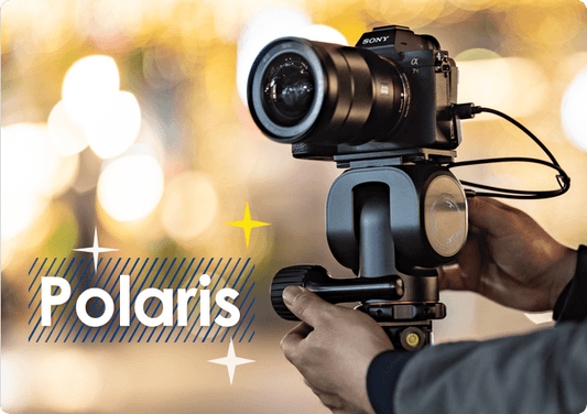 Polaris là tripod điện không dây thông minh đích thực khi mang điện nhiều tính năng nổi trội so với các sản phẩm tripod khác trên thị trường.