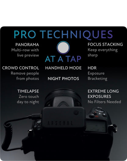 Arsenal 2: Smart assistant for cameras