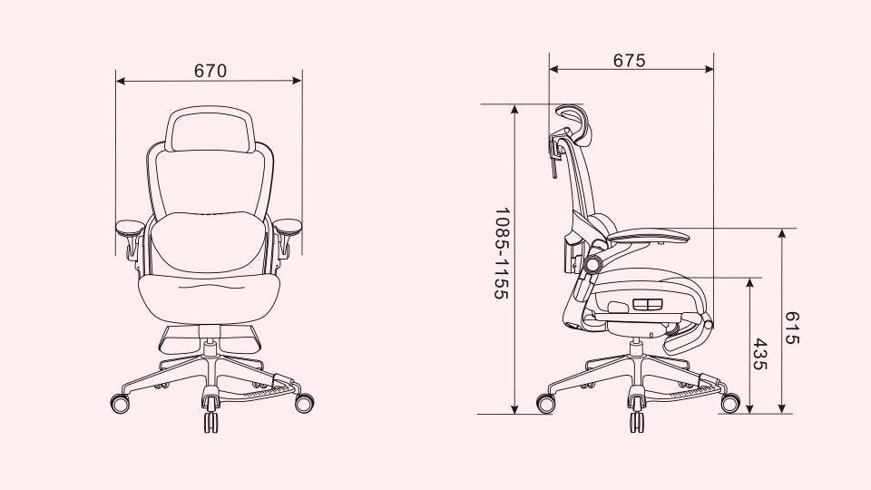 Epione Easychair Blossom Ergonomic Chair