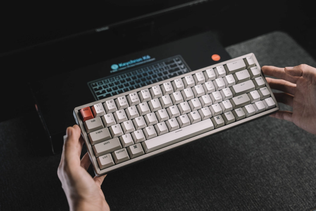 Keychron K6 Retro - 65% Classic Style Mechanical Keyboard