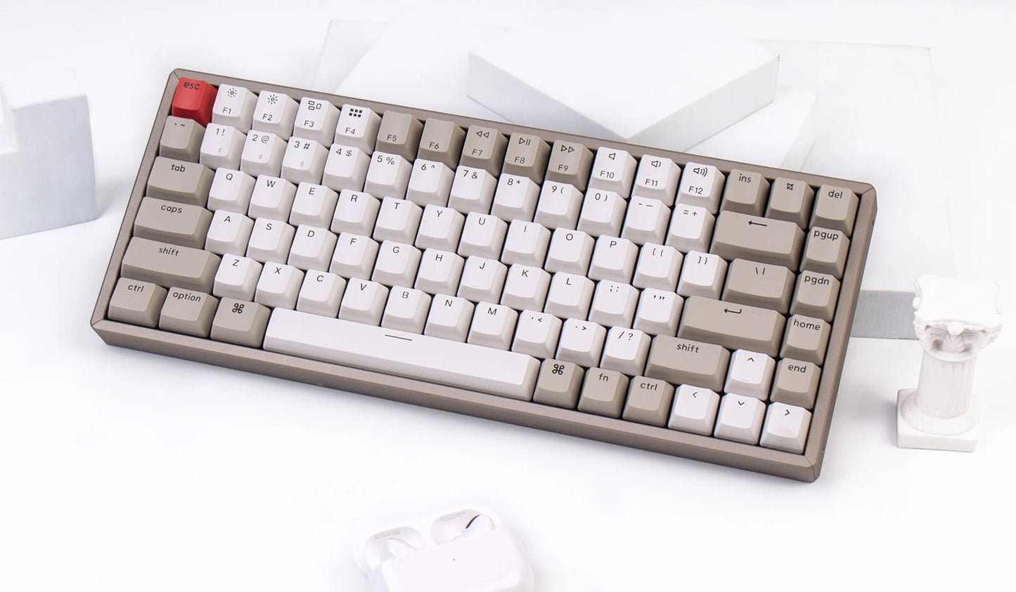 Keychron K2 Retro - 75% Classic Style Mechanical Keyboard