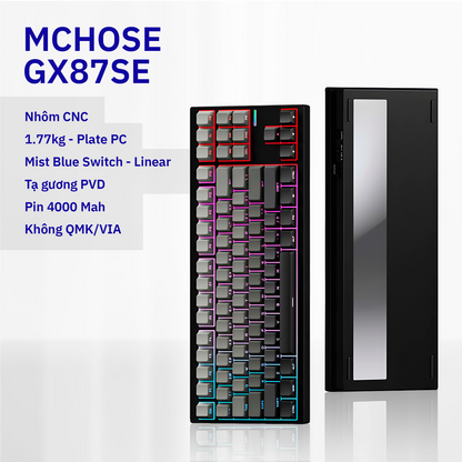 MCHOSE GX87 Mechanical Keyboard - Redefining PERFORMANCE