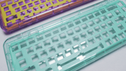 MOJO68: Transparent Mechanical Keyboard