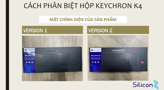 Keychron K4v2 khác biệt như thế nào so với K4? Hãy cùng SiliconZ tìm hiểu qua bài viết sau đây nhé.