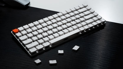 Keychron K3 White – 75% Ultra-thin Mechanical Keyboard 