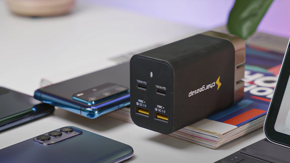 Chargeasap OMEGA 200W 4ポート充電器 GaN Technology 2 USB Type C 