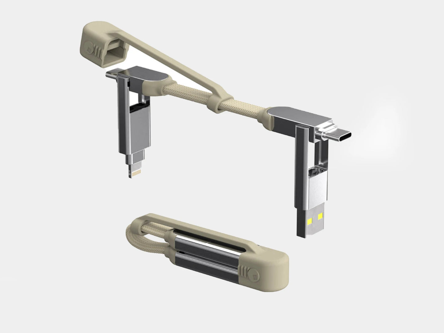 Cáp sạc móc khoá đa năng inCharge XS