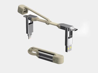 Cáp sạc móc khoá đa năng inCharge XS