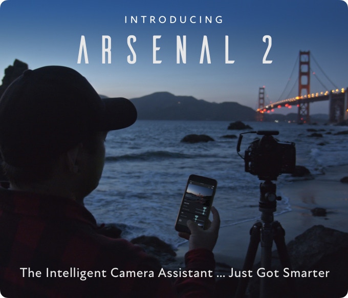 Arsenal 2 - Phụ kiện AI hỗ trợ chụp ảnh cực đỉnh cho máy ảnh