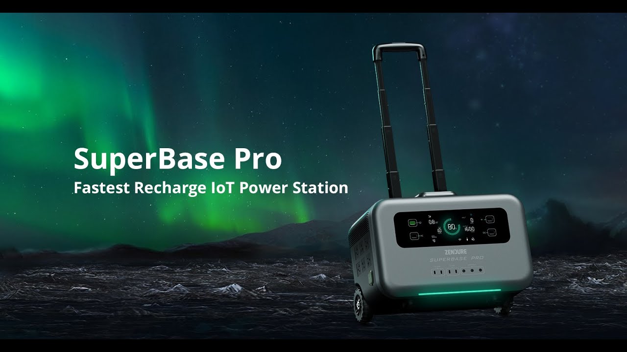 Superbase Pro: Trạm điện sạc di động từ Indiegogo - Trang bị thiết yếu  cho mọi chuyến cắm trại
