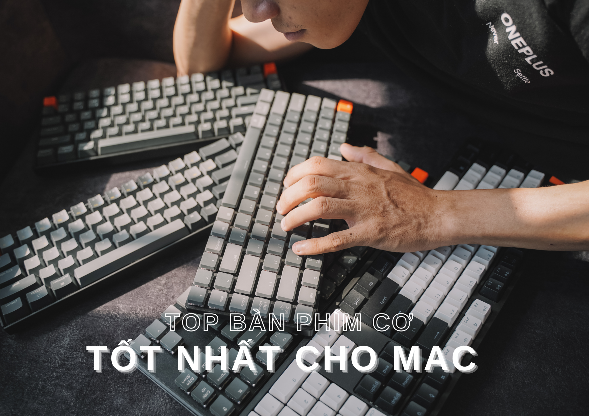 Top những chiếc bàn phím cơ không dây hỗ trợ tốt nhất cho Mac