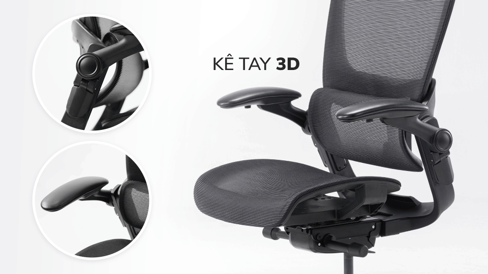 Bệ tỳ tay 3D Epione Easy Chair