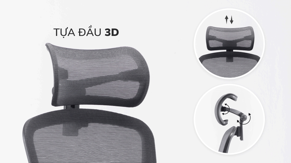 Tựa đầu 3D Epione Easy Chair