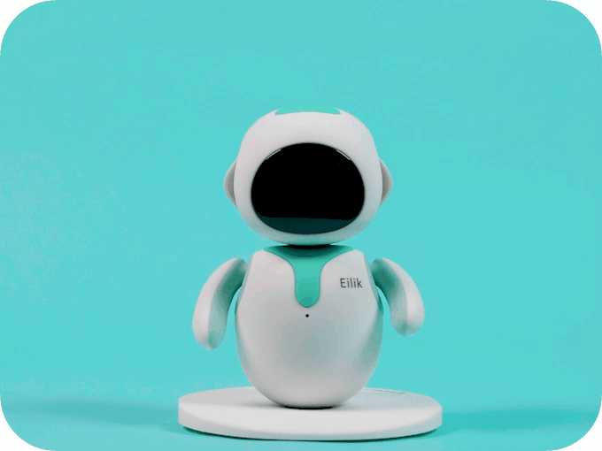 Eilik - Robot nhỏ nhắn với biểu cảm tự nhiên: vui vẻ, tức giận